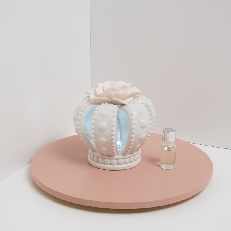 Profumatore Claraluna a Corona con led