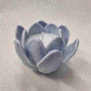 Candela ninfea azzurra