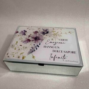 Porta Gioie con frase