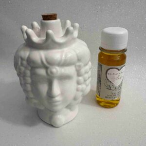 Testa di Moro girata dalla parte donna